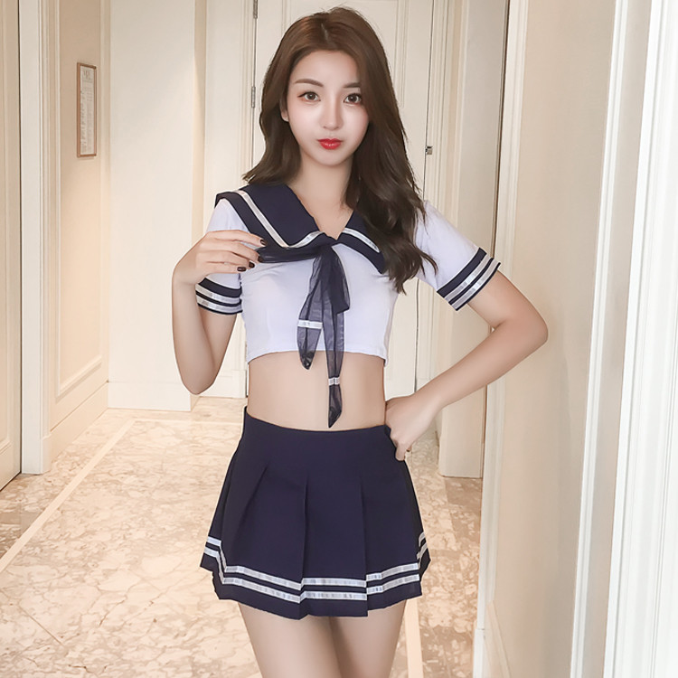 性感情趣内衣学生日韩cos制服短裙卖萌夜店装水手服学生诱惑套装在类目 女装/女士精品, 套装/学生校服/工作制服, 其它套装中 - 来自Buy2taobao.com提供专业的淘宝代购服务