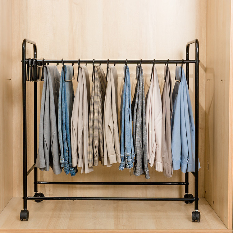 裤架裤夹挂裤子家用多层多功能衣架收纳神器可移动专用衣柜内落地