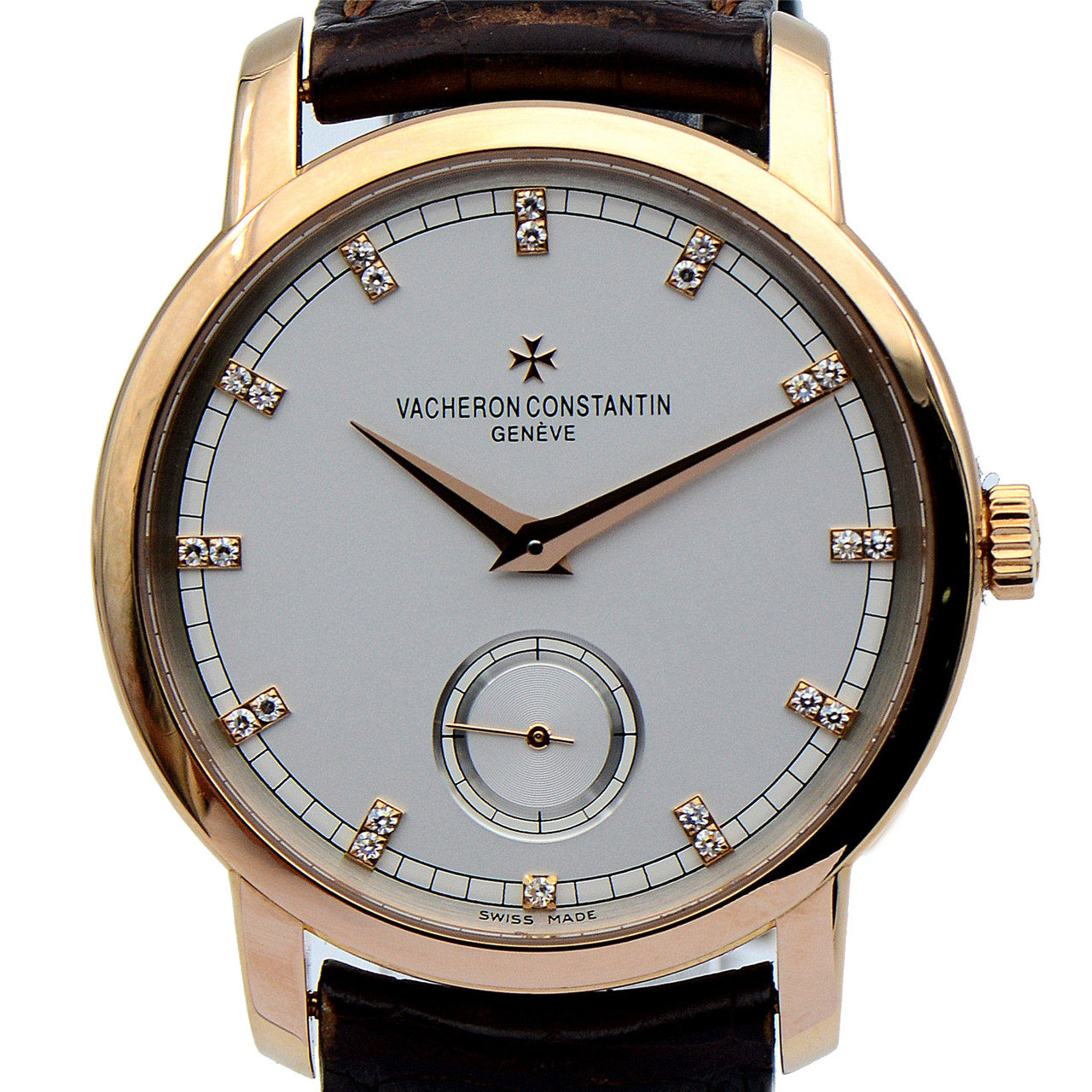 [9.0新]江诗丹顿传承系列手动机械男表82172/000r-9604已使用