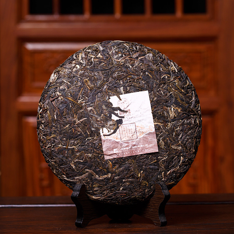 7饼 2016年 云南普洱茶集团 普秀 勐宋早春生态乔木 生茶饼