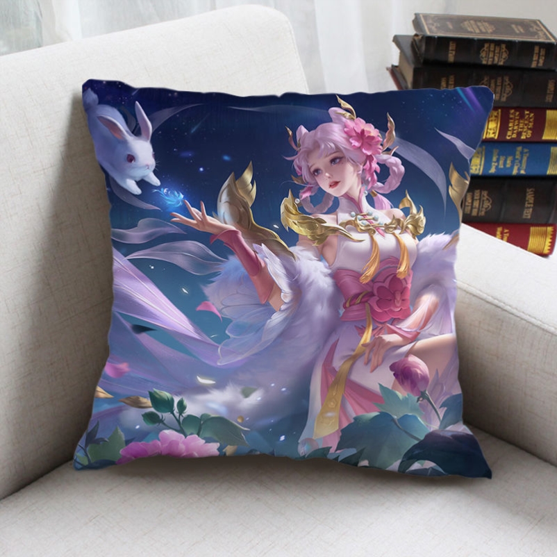 抱定制周边玩偶cos卡通手办荣耀 嫦娥王者皮肤枕如梦令枕头拒霜思