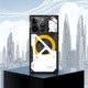 方形磁吸潮牌适用苹果iphone16promax直角边手机壳机械感原创小众设计14promax防摔壳个性潮流15/14/13防摔壳