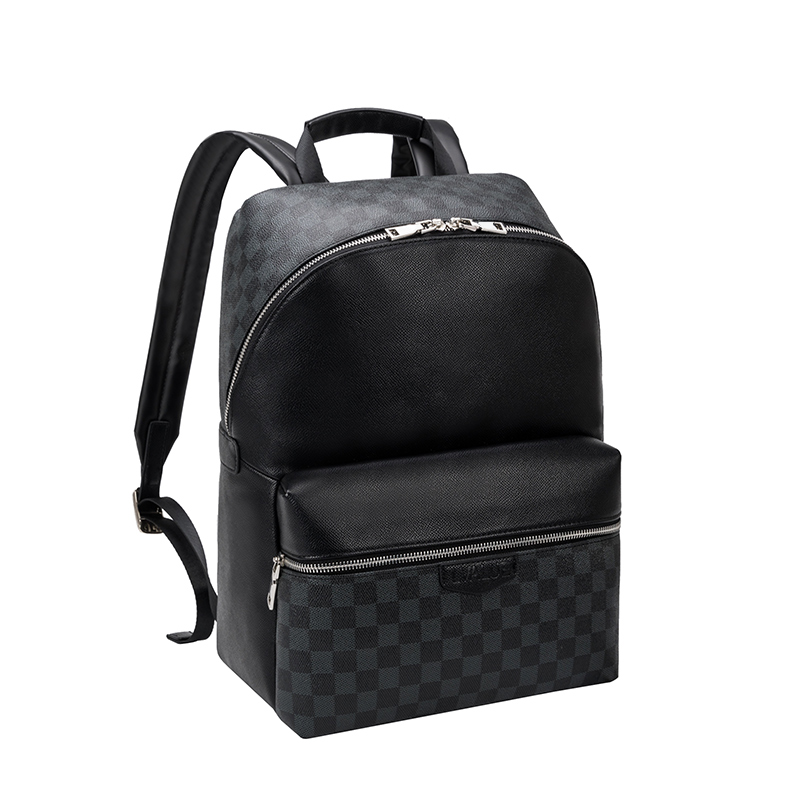 lv@hok欧美男士双肩包2022新款大容量商务背包旅行书包潮牌电脑包