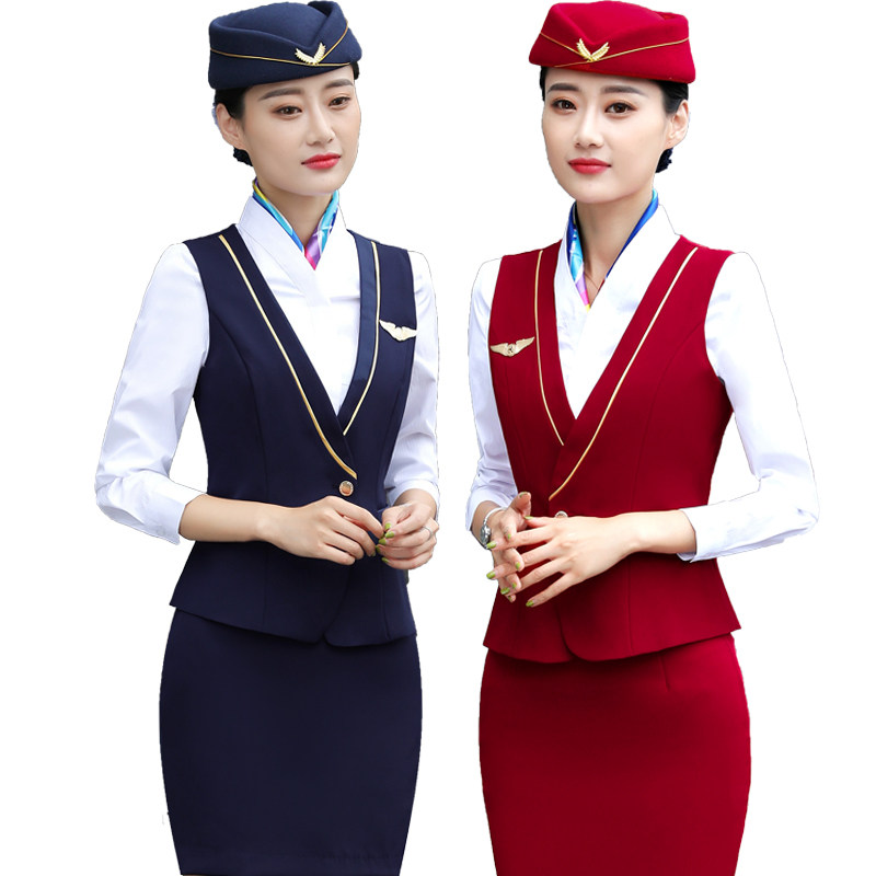 他他商城 女装 南航空姐制服航空学院职业套装女ktv技师酒店前台美容
