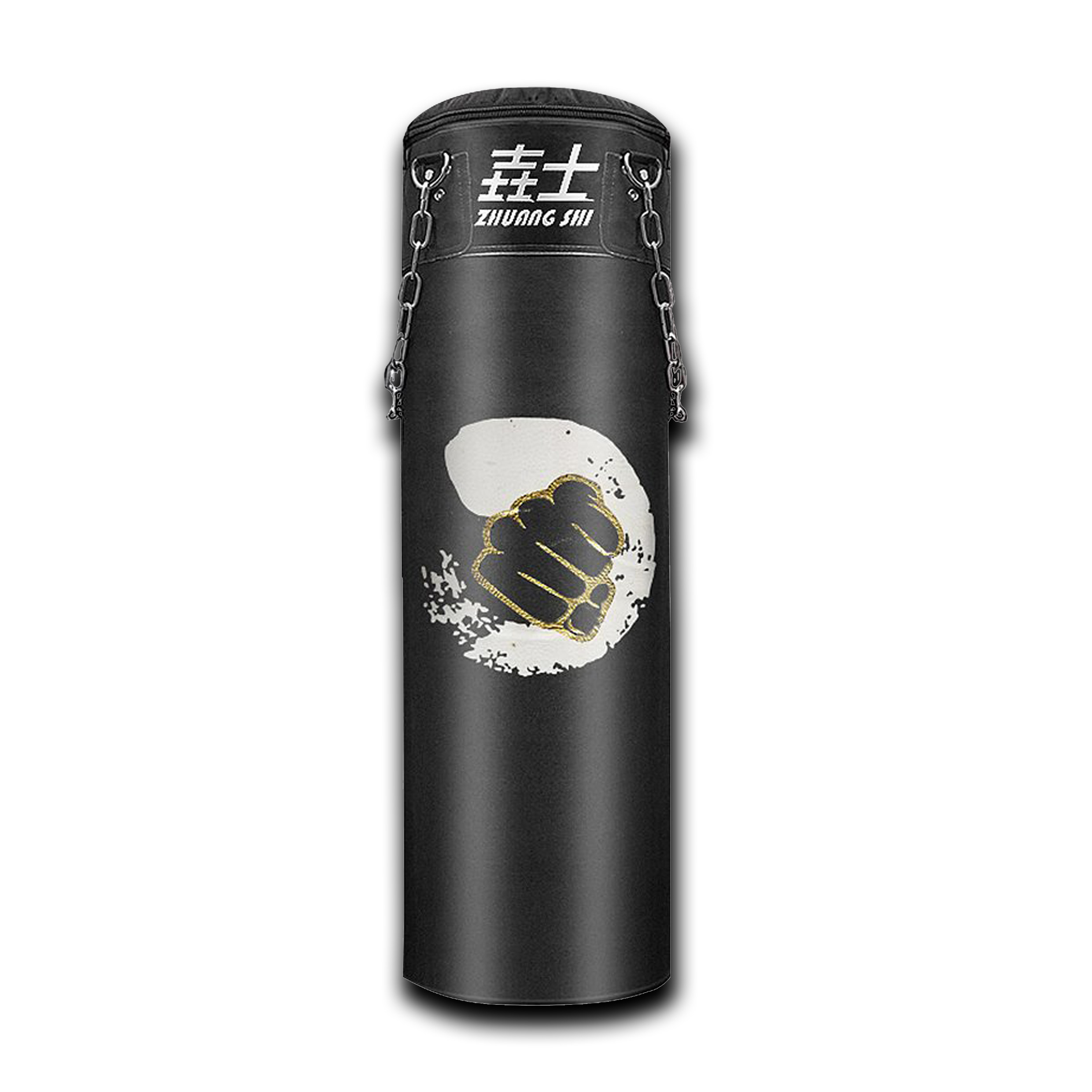 拳击落地沙袋家庭专业家用吊式帆布空心实心训练器材真人成人体育