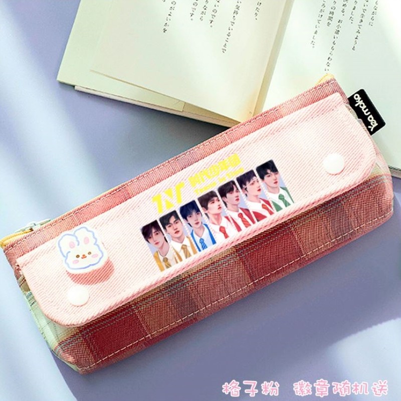 tnt时代少年团笔袋女宋亚轩刘耀文马嘉祺丁程鑫文具铅笔盒大容量
