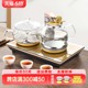 seko/新功F99全自动上水电热水壶烧水壶玻璃电茶炉套装嵌入式家用
