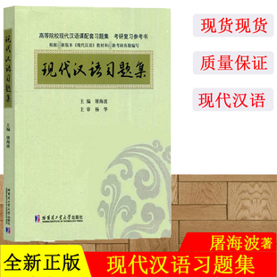 现代汉语习题集 屠海波 哈尔滨工业大学出版社高等院校现代汉语课程配套习题集考研复习参考资料书可搭黄伯荣教材依据考研真题编写