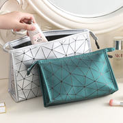 Cosmetic bag net celebrity ins wind Korean simple portable cosmetic storage bag handbag travel storage bag girl