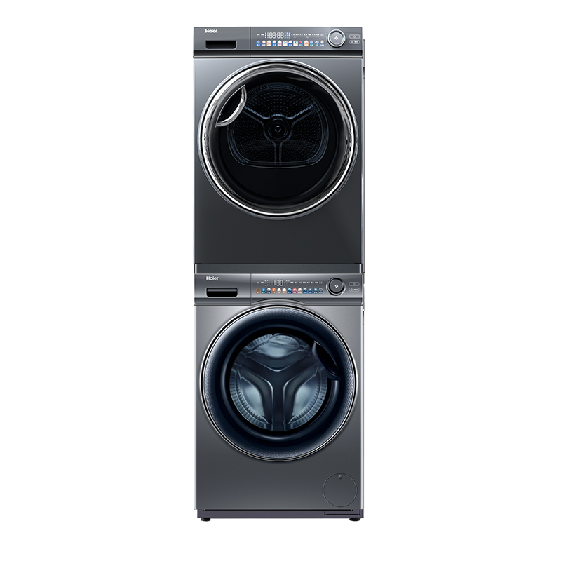 Haier/海尔 EG100MATESL6+EHGS100FMATE81U1 海尔洗烘套