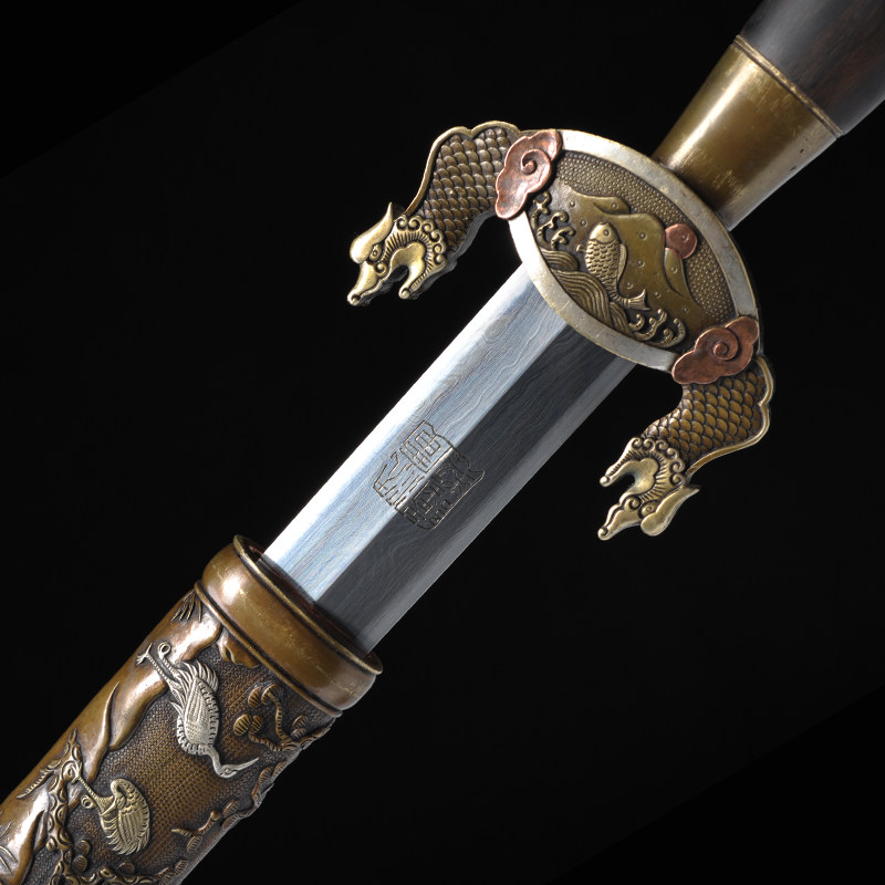 努尔哈赤剑 沈广隆宝剑 中华老字号国家非物质文化遗产(未开刃)