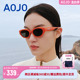 AOJO 2024新款 猫眼墨镜女高级感 韩版GM款 时尚 窄框墨镜 SK903