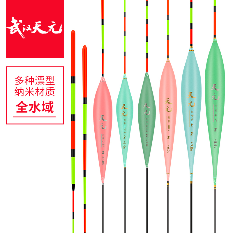 武汉天元全水域纳米浮漂鲢鳙漂综合漂