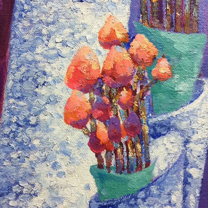 四川美院徐冰《魅》60*130cm