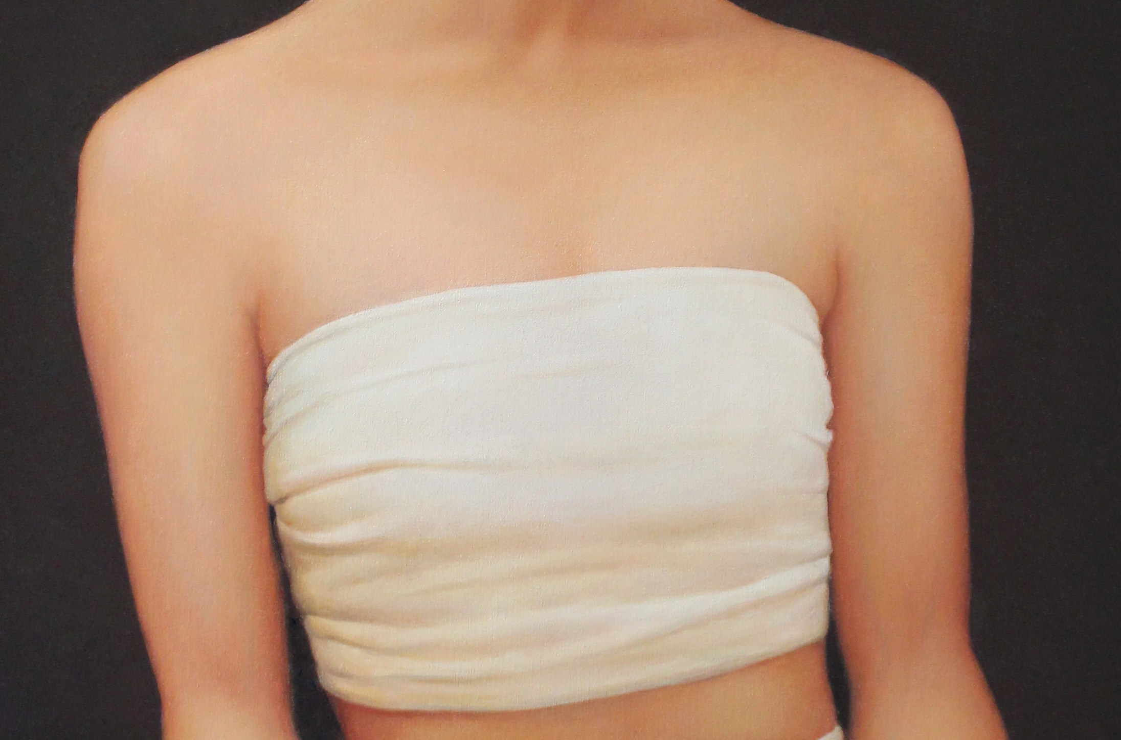 彭中杰 《陶》 布面油画