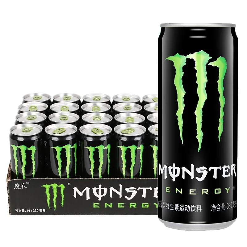可口可乐Monster黑魔爪330ml罐脂能量风味饮料