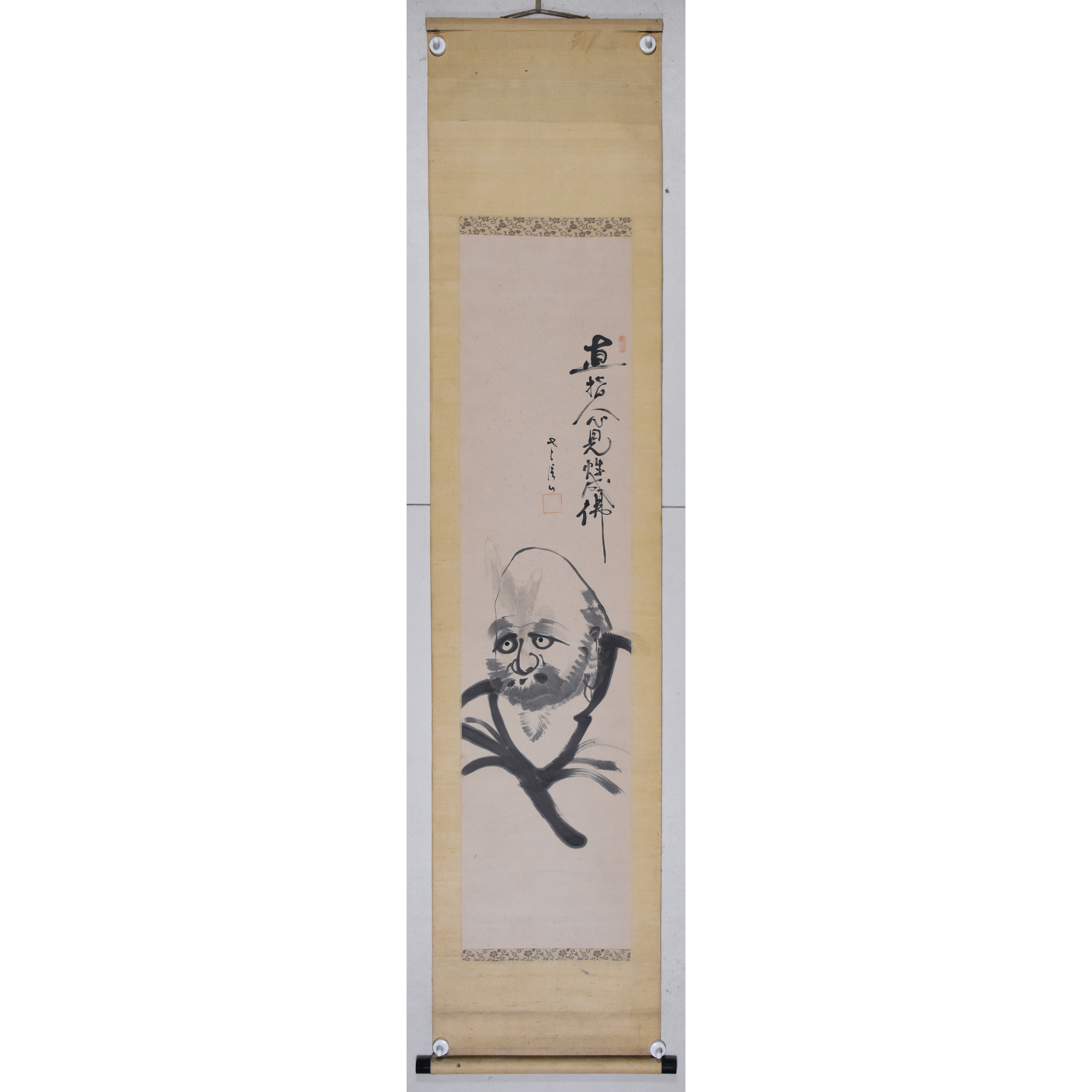 v19 佚名《达摩》日本回流