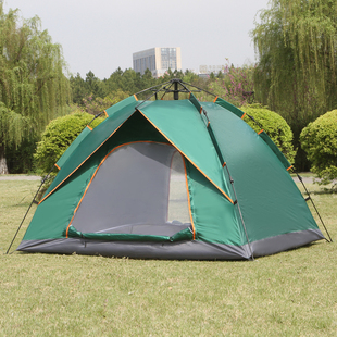 户外帐篷全自动速开防晒加厚防雨野外露营便携式可折叠沙滩野营帐