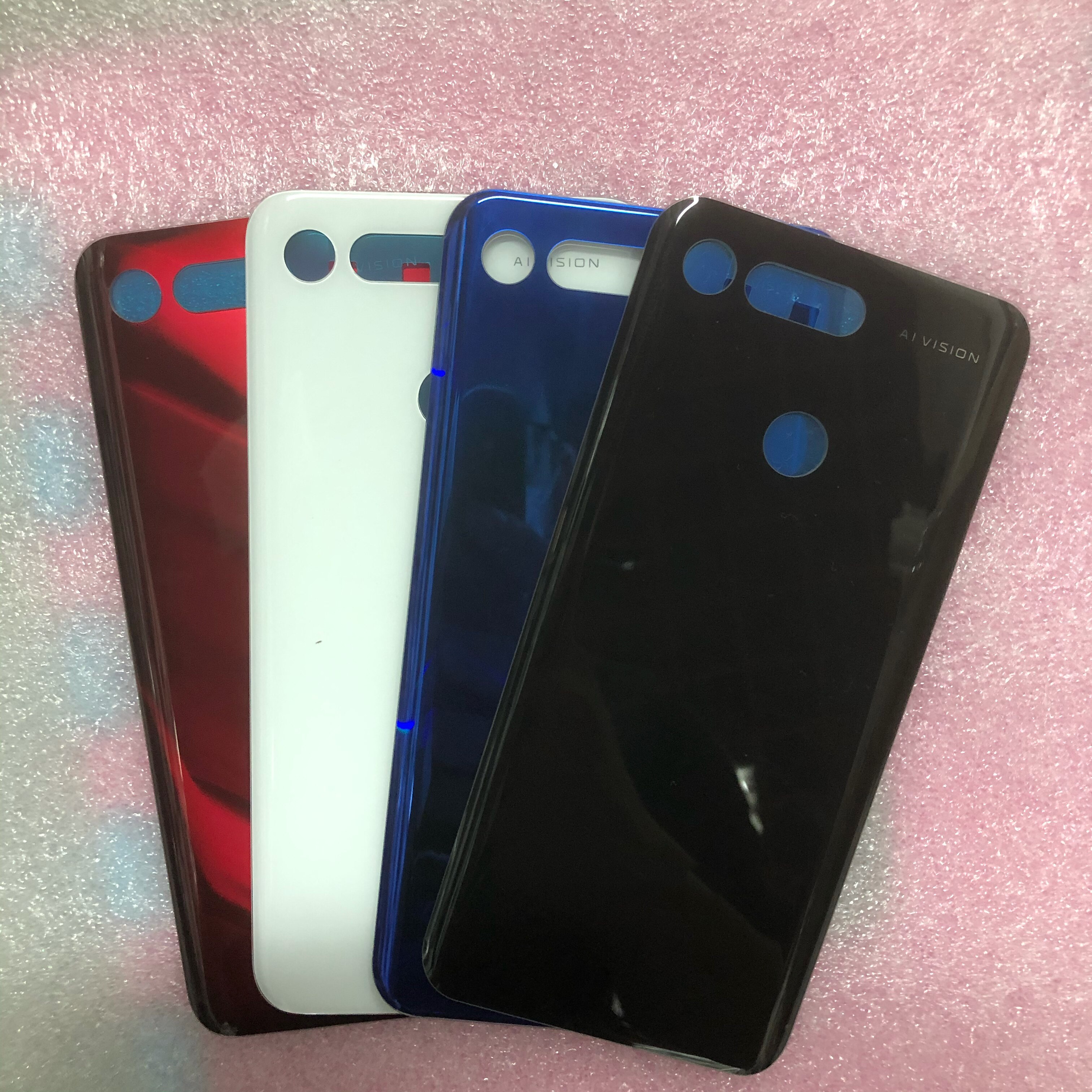 适用于华为荣耀v20后盖v20玻璃pct-al10外壳屏壳背屏手机零部件