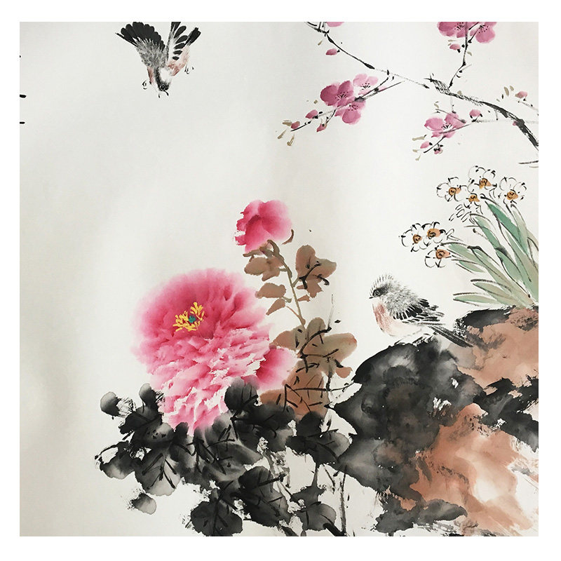 陈桂芳《鸟语花香》中国美协会员