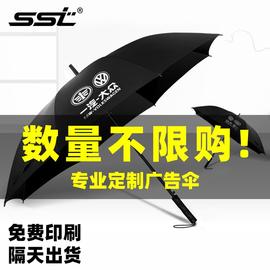 雨伞定制长柄伞印logo直柄大号定做图案礼品伞两用男女批发广告伞