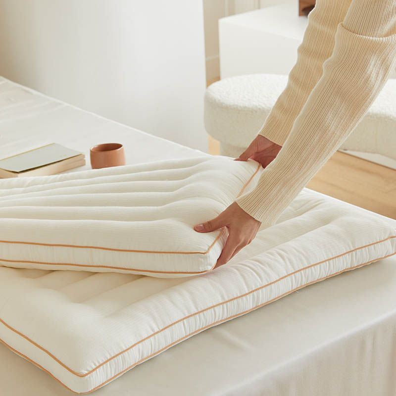 A类60原棉立体定型枕长方形成人单人枕芯超低枕头一对家用薄枕软