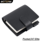 Moterm新品Elite系列活页本A7/Pocket尺寸口袋型手帐本荔枝纹牛皮