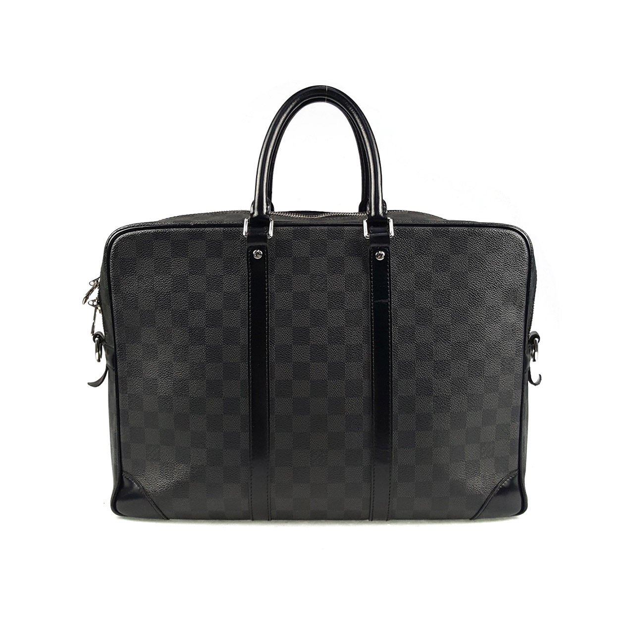 [9.5新]路易威登lv男士黑色手提公文包170719003