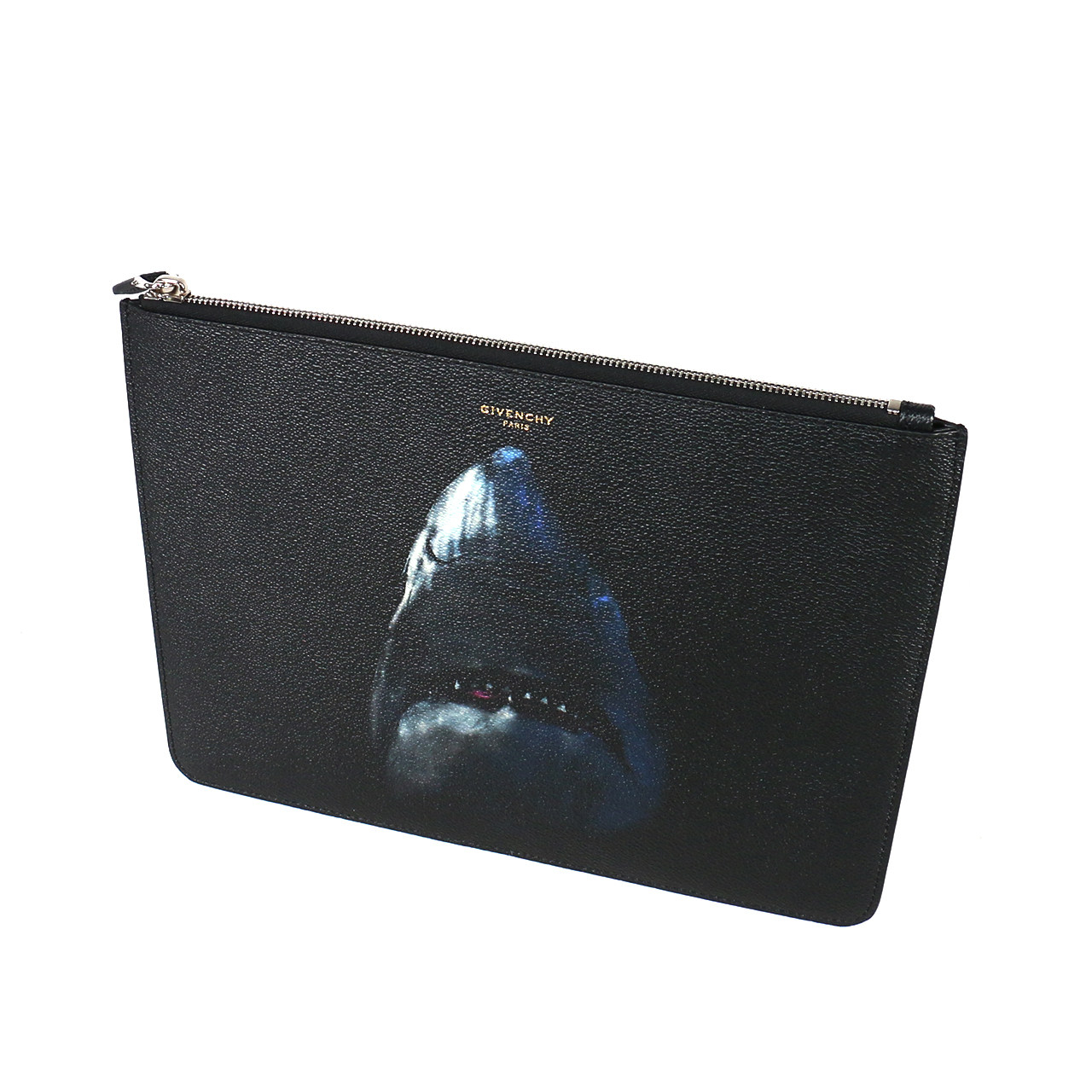 [9.9新]纪梵希givenchy中性黑色印花手拿包cz180115034