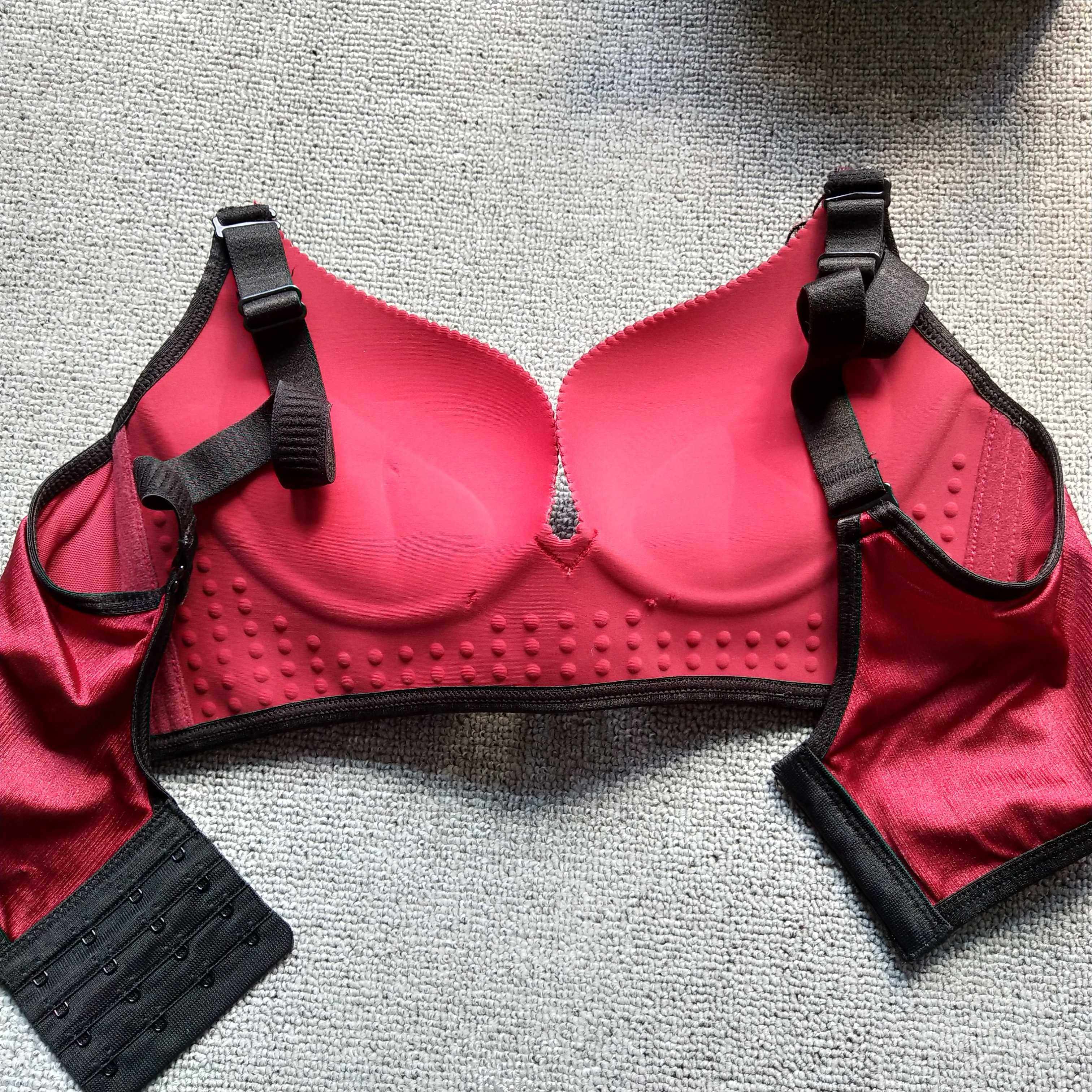 女士半件围文胸刺绣传奇佳人聚扰调整型无痕无钢圈女士文胸内衣