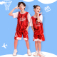 儿童短袖篮球服女童少儿篮球训练服男童小学生运动比赛服队服背心