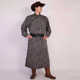新款蒙古袍男款演出服日常服装大码蒙古日常生活装男舞蹈服男成人