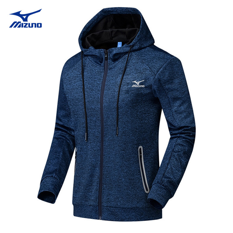 美津浓夹克春季连帽外套男防水防风男士秋季户外大码男装已售100衅贩