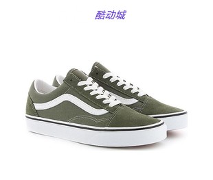 VANS/范斯男女鞋经典款黑白OLD SKOOL滑板鞋情侣帆布鞋VN0A38G10F