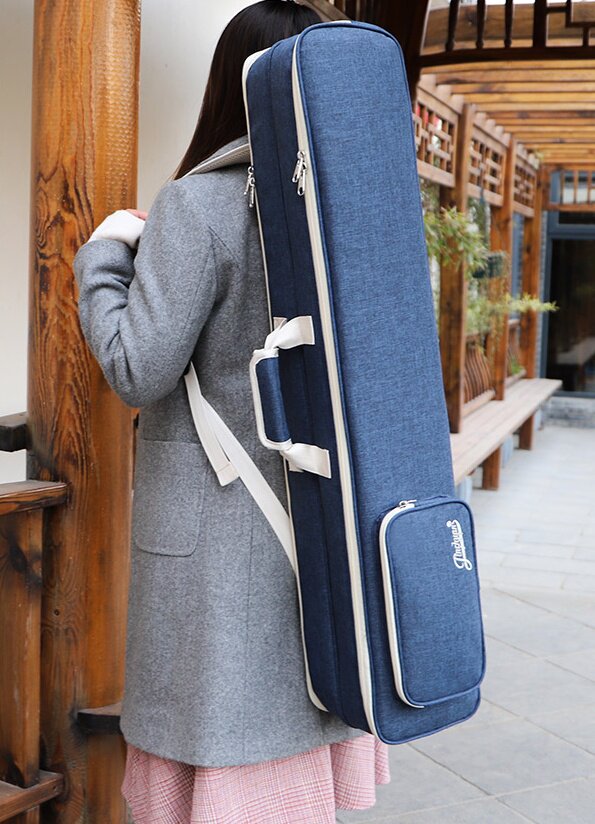 jinchuan双二胡包 轻便双肩便携两只装二胡套袋 加厚双二胡琴包优惠券