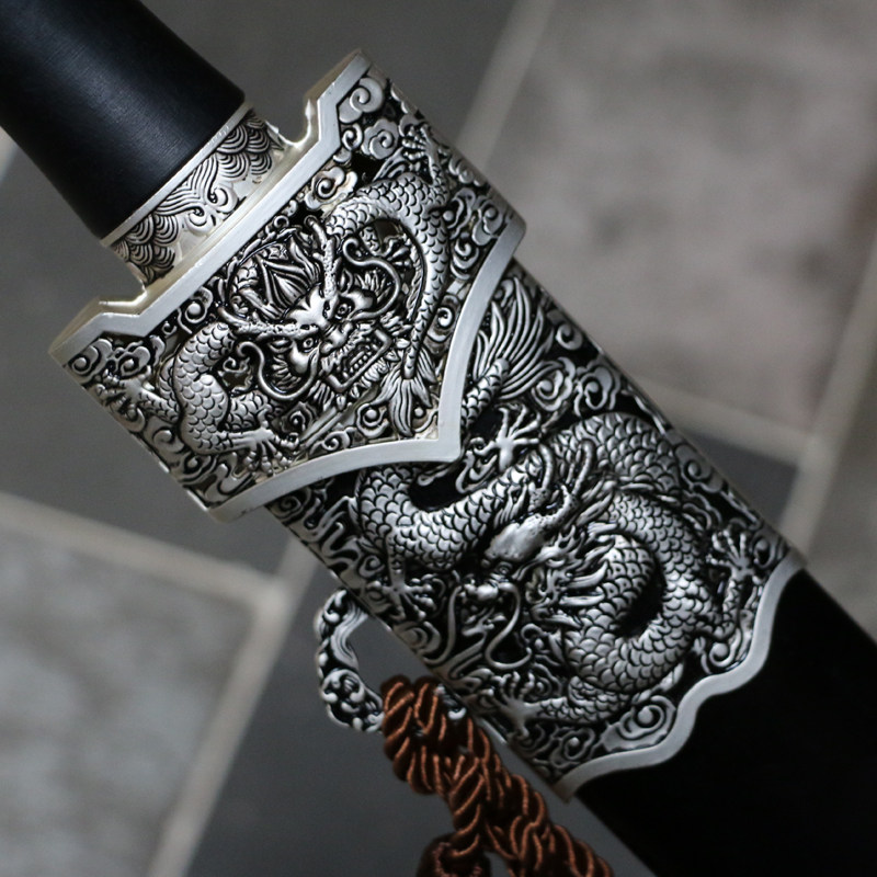 龙纹剑 叶端文 龙泉宝剑锻制技艺非遗传承人(未开刃)