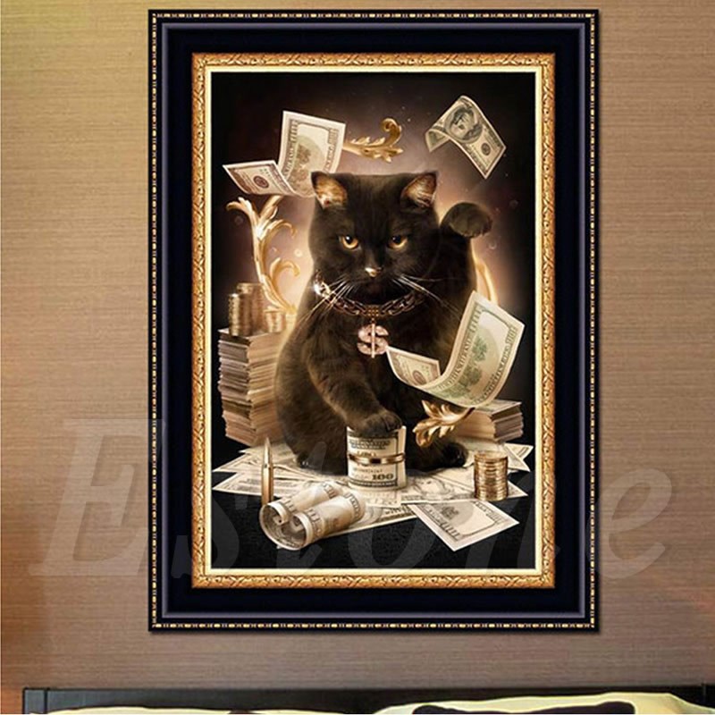 DIY 5D Fortune Cat Embroidery Diamond Painting Cross Stitch|ruв категории сельскохозяйственной/сельскохозяйственные орудия/сельскохозяйственной пленки, сельскохозяйственные инструменты, лопата - от Buy2taobao.com для оказания профессиональной услуги покупки агента Taobao