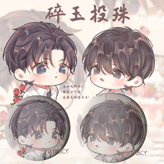 碎玉投珠周边碎玉投珠小说动漫纪慎语丁汉白原耽同人周边吧唧徽章