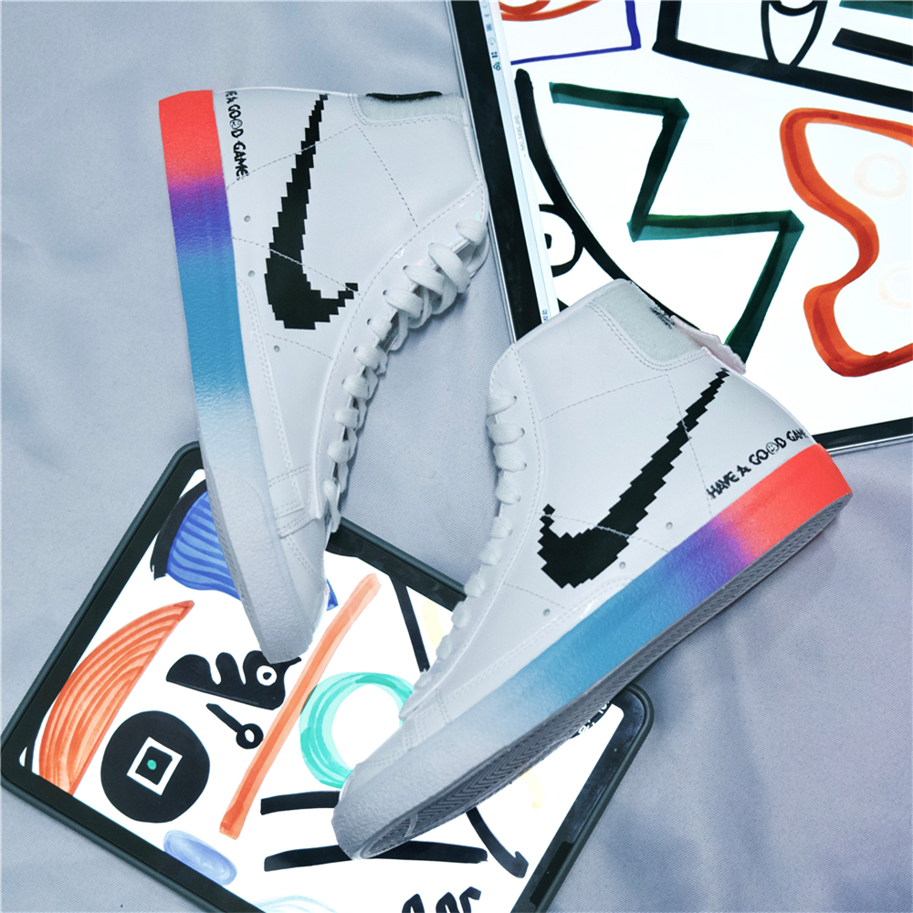 电玩像素nike夜光