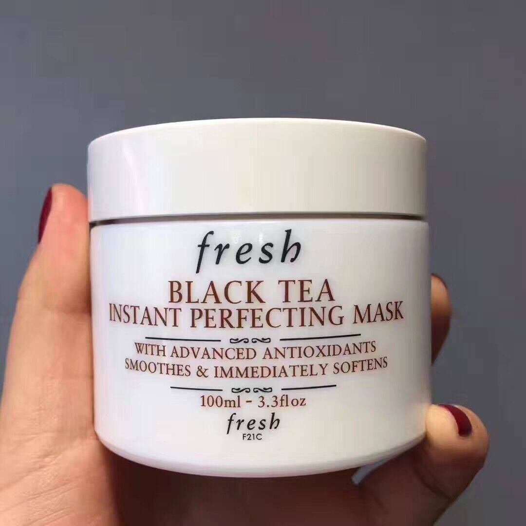 fresh馥蕾blackteamask红茶抗皱紧致瞬间贴片面膜