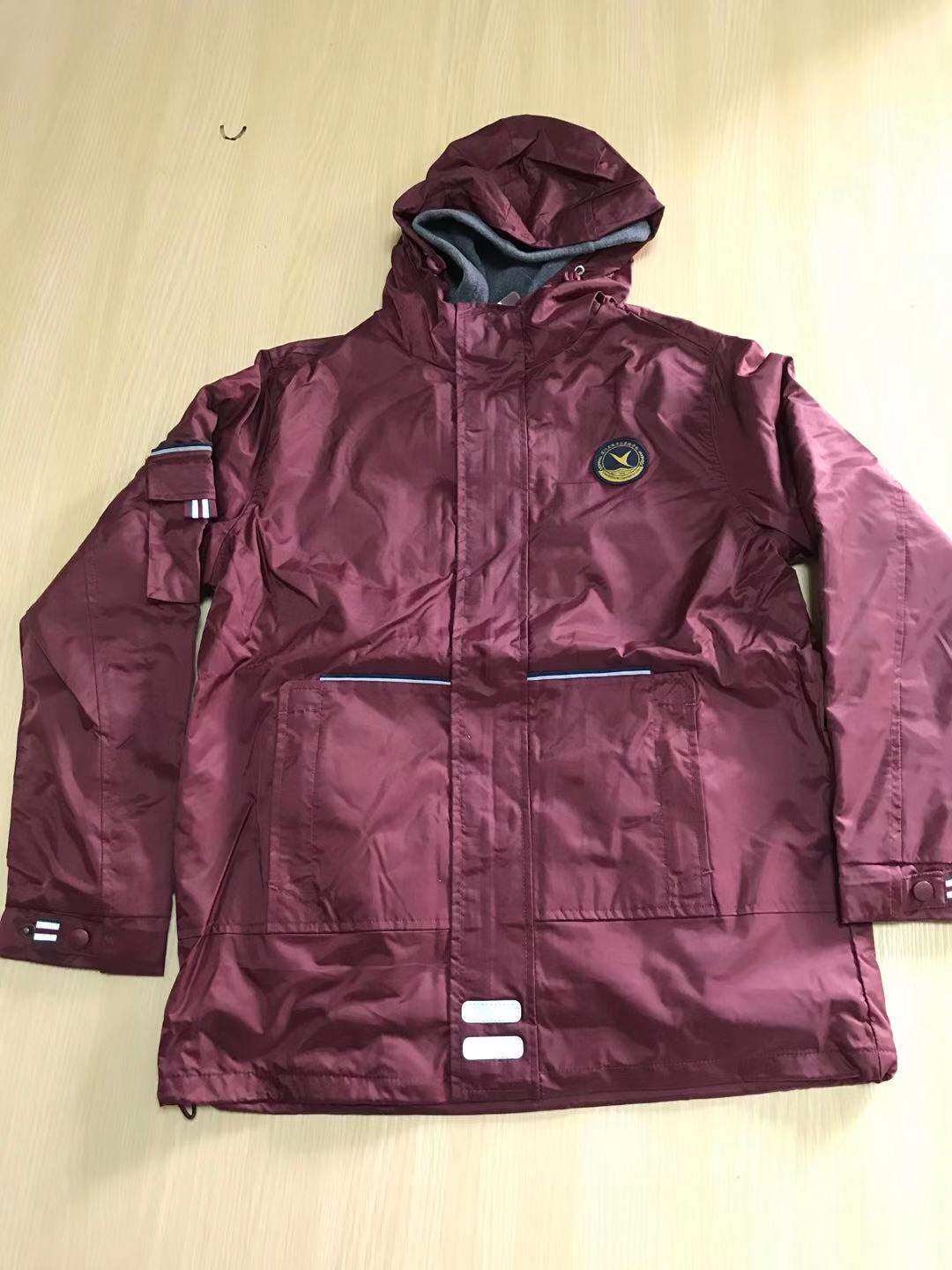 厦门市五缘第二实验学校校服加厚款风衣两件套校服/校服定制女6岁