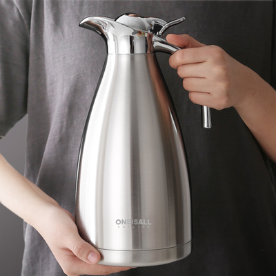 24小时保温暖水壶2000ml家用旅游大容量不锈钢学生宿舍用大号装水