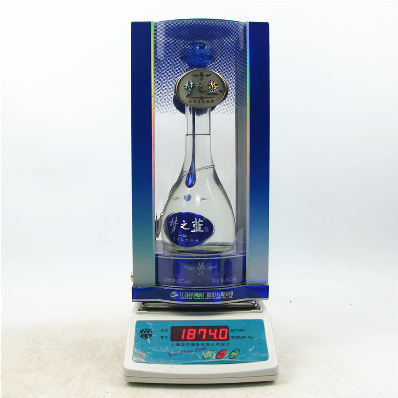 【90】2012年 梦之蓝m3/5a级 52度 500ml*3瓶 浓香型