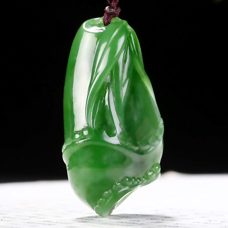 【即拍即得】河南玉雕大师王朝安 和田玉 节节高升挂件33.94g