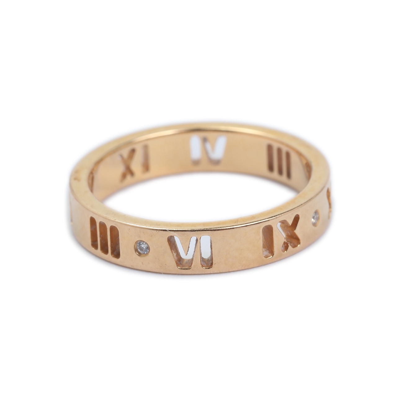 5新]蒂芙尼tiffany & co.罗马数字系列戒指