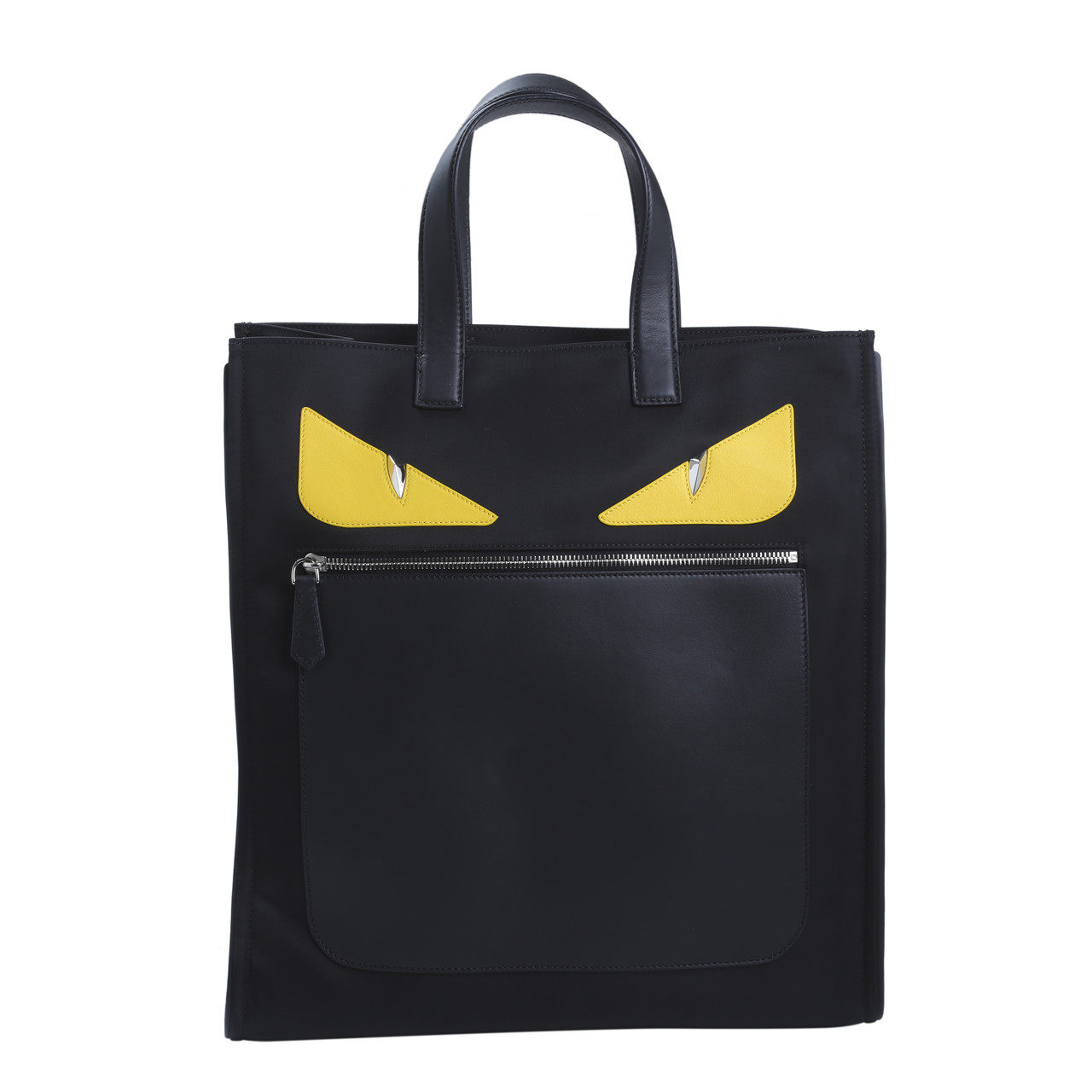 [即拍即得][9.9新]芬迪fendi小恶魔男士手提包