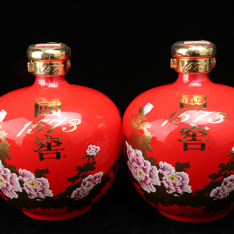 【80】 2015年 53度 公斤装国窖1573红瓷瓶 1000ml 2瓶