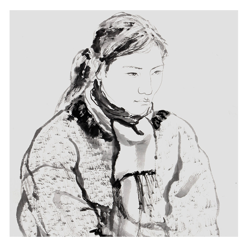 中国美院 吴宪生《人物》