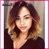 8A 130% ombre Brown Blonde Virgin Human Hair Frontal Wig 8A 130% ombre Brown Blonde Virgin Human Hair Frontal Wig
