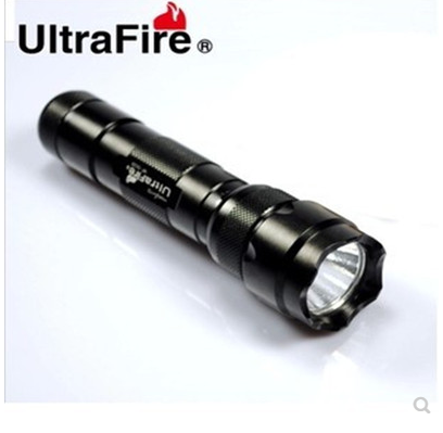 正品强光手电筒远射王防水充电Ultrafire WF-502B Q5单档超亮白光